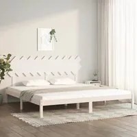 Giroletto Bianco 200x200 cm in Legno Massello 3104889