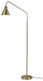 Lampada da terra con paralume in metallo color oro (altezza 153 cm) Lyon - it's about RoMi