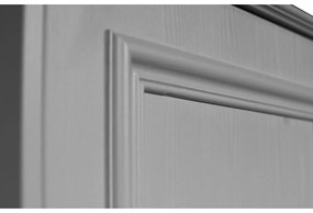 Armadio per bambini grigio chiaro in legno di pino 98x190 cm Lily - WOOOD