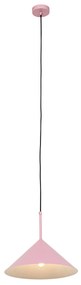 Lampada a sospensione di design rosa - Triangolo