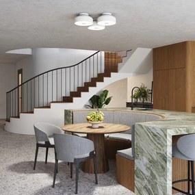 Plafoniera bianca Omiq – Sollux