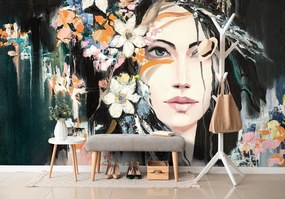 Carta da parati – Dipinto originale di donna