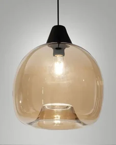 Edison 3490-50-125 vetro ambra completo di cavo x kit luci