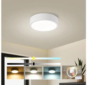 Brilagi - Plafoniera LED POOL LED/18W/230V 3000/4000/6000K Ø 20 cm bianca