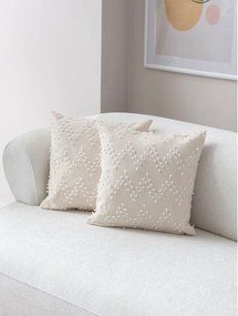 Federe decorative in set 2 pz 43x43 cm Tuffet – Mioli Decor