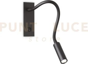 Io applique a parete bianco flessibile in gomma led 3000 k 3w  300 ...