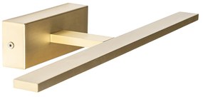 Applique da parete in ottone 41,5 cm con LED IP44 - Jerre