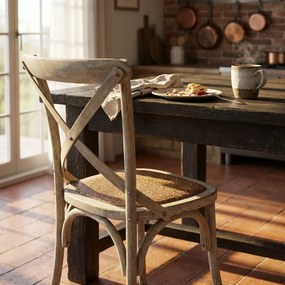 CROSS - sedia vintage in legno