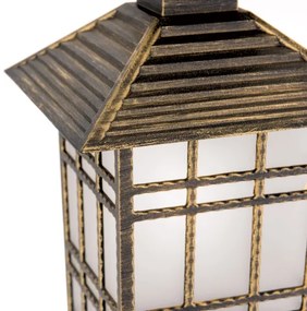 Orion AL 11-1116/1 - Lampada a sospensione da esterno KIKO 1xE27/11W/230V IP44 bronzo/patina