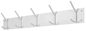 Appendiabiti da parete in metallo bianco Fusion - Spinder Design