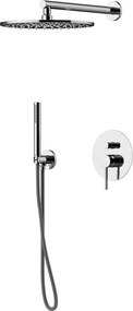 Kit incasso doccia Circle Two cromo