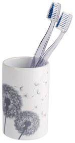 Tazza in ceramica bianca per spazzolini da denti Astera - Wenko