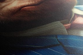 Stampa su tela – Gangster animale maiale