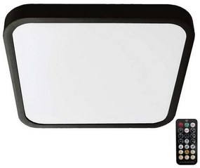 Plafoniera LED bagno con sensore 36W 230V IP44 4000K 42x42 cm + telecomando