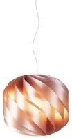 Sospensione 3 Luci Copper in Metallo Cromato Cm. 72 x 70h