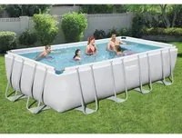 Bestway Set Piscina Rettangolare Power Steel 549x274x122 cm 3202503