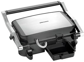 Concept ge2005 - Griglia a contatto 1500W/230V acciaio inossidabile/nero