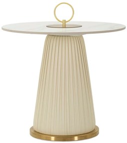 Tavolinetto Nova Cm Ø 60X54 Elegante Design Moderno