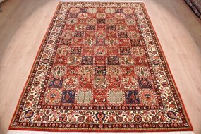 Bakhtiar Tappeto 330 x 210 (Iran) Annodato A Mano