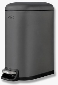 Cestino in metallo a pedale grigio scuro 10 l Walther - Mette Ditmer Denmark