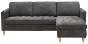 Divano angolare grigio scuro Firenze - House Nordic