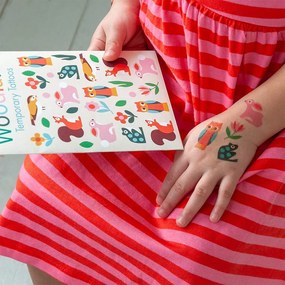 Tatuaggi per bambini Woodland - Rex London
