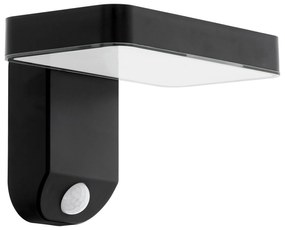 Applique Esterno Moderna Pastion Policarbonato Nero Led