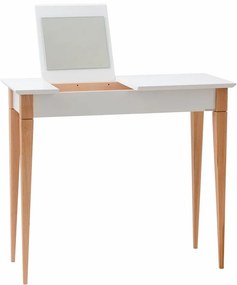 Tavolino bianco, larghezza 85 cm Mimo - Ragaba