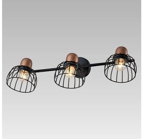 Prezent 75464 - Applique BASKET 3xE27/60W/230V