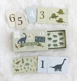 A Little Lovely Company - puzzle di numeri - dinosauri