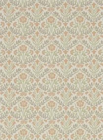 Morris & Co Carta da parati Morris Bellflowers - Saffron/ Olive