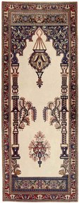 Sarouk Tappeto persiano 80x200 Beige (Iran) Annodato A Mano