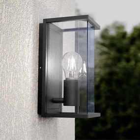 Applique Nera E27, IP54 per Esterni - Serie PRISM Base E27