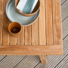 Tikamoon - Tavolo da esterno in legno di teak 140 Pamoa