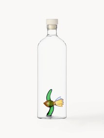 Caraffa in vetro borosilicato fatta a mano Fish, 1,1 L