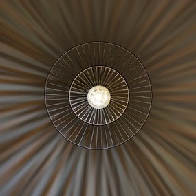 Brilagi - Lampada a sospensione LED su cavo CERIA WIRE 1xE27/40W/230V Ø 38 cm nero