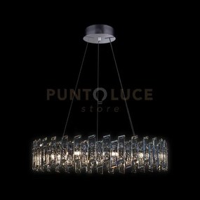 Arcadia sospensione 12 luci, cromo, 12 lampadine x g9  (escluse), ø...
