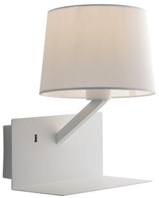 Lampadario Applique Cia Eclettico USB Colore Bianco 40W Mis 23 x 31 x 22,5 cm