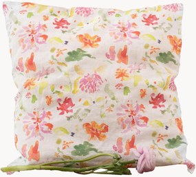 Copricuscino in lino Wildflower Flow