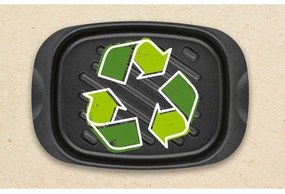Tefal - Teglia per arrostire LA RECYCLE 27x39 cm nero