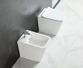 Coppia Sanitari Design A Terra Filo Muro | Karag LT