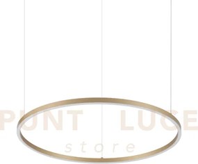 Oracle slim round sospensione led smd on-off 4350 lm 37w 3000 k d.7...