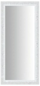 Specchio Chic rettangolare in legno bianco 77 x 180 cm