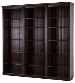 Libreria in legno di pino marrone 222x223 cm Anita - Støraa