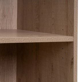 Amardio componibile di colore naturale con effetto rovere a giorno 60x180x45 cm Modular – Casa Selección