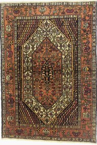 Turkmen Tappeto persiano 110x170 Beige (Iran) Annodato A Mano