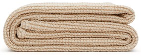 Kave Home - Copriletto Senara in cotone beige per letto da 90/135 cm