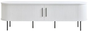 Mobile TV bianco 180x56x45 cm Nola – Unique Furniture