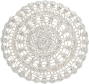 Tovaglietta in misto cotone ø 35 cm Crochet – Rex London
