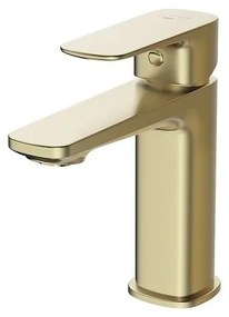 Cersanit S951-389 - Rubinetto del lavandino LARGA 16,3 cm oro